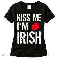 Kiss Me I'm Irish St. Patrick's Day Women's T-Shirt thumb 0