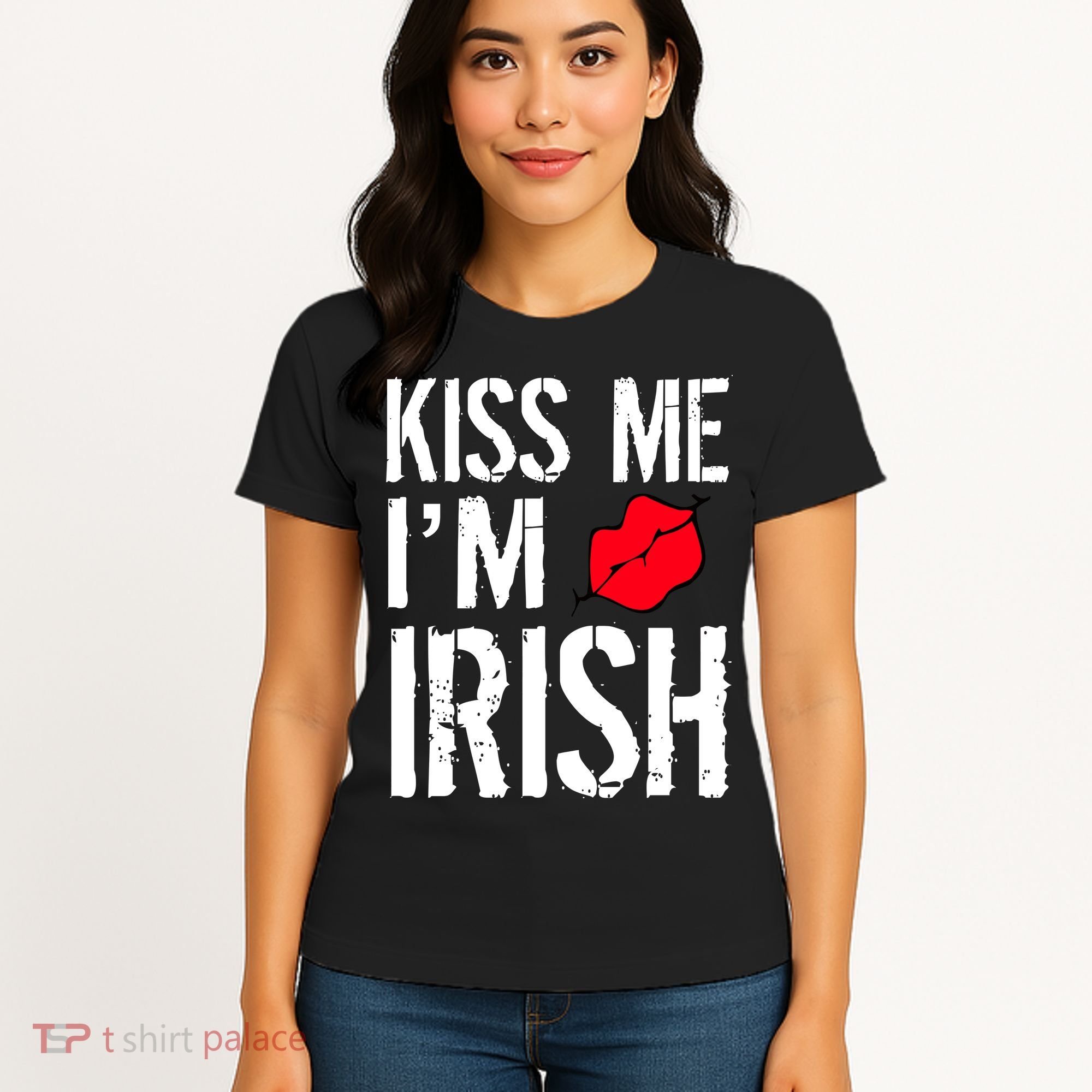 Kiss Me I'm Irish St. Patrick's Day Women's T-Shirt