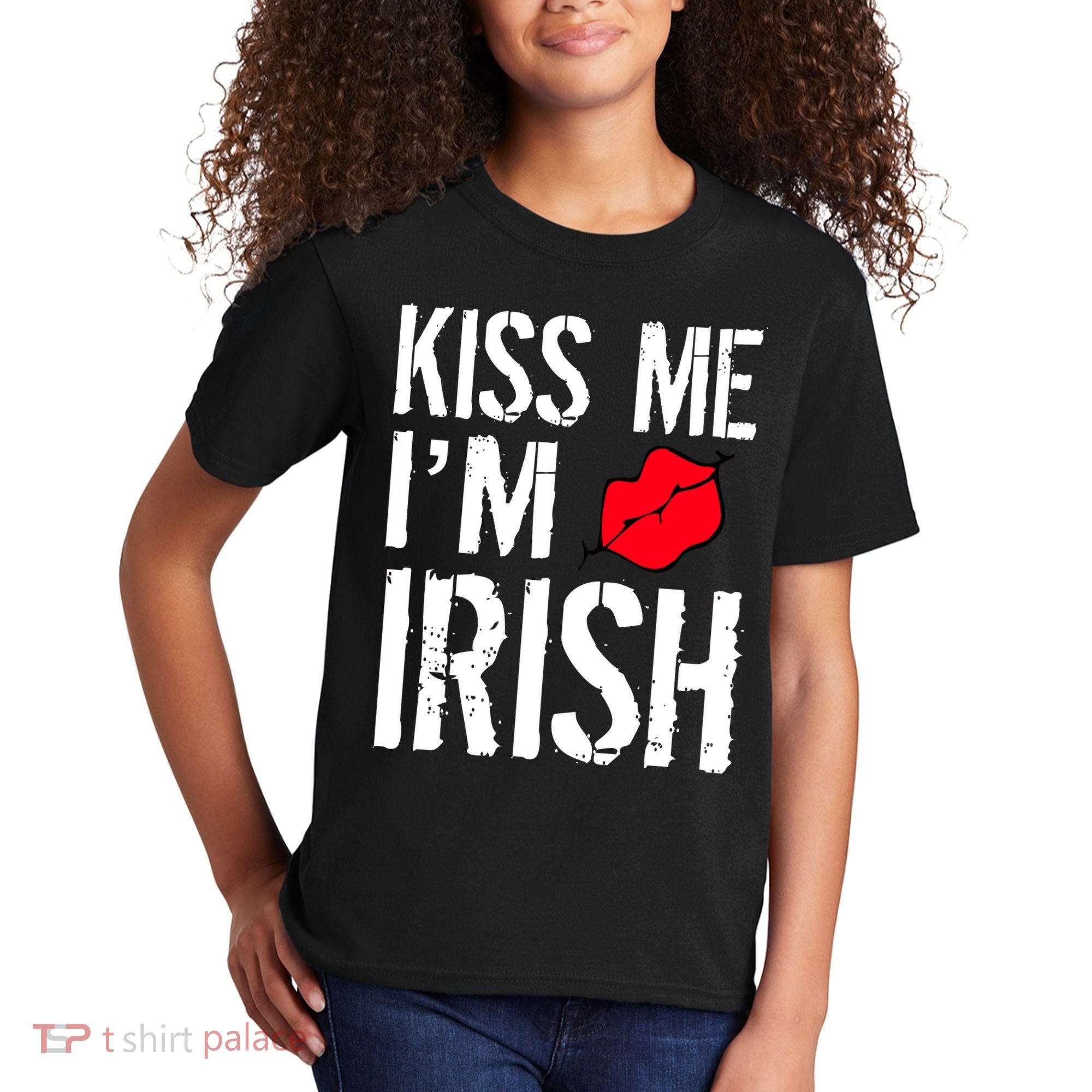 Kiss Me I'm Irish St. Patrick's Day Kids T-Shirt