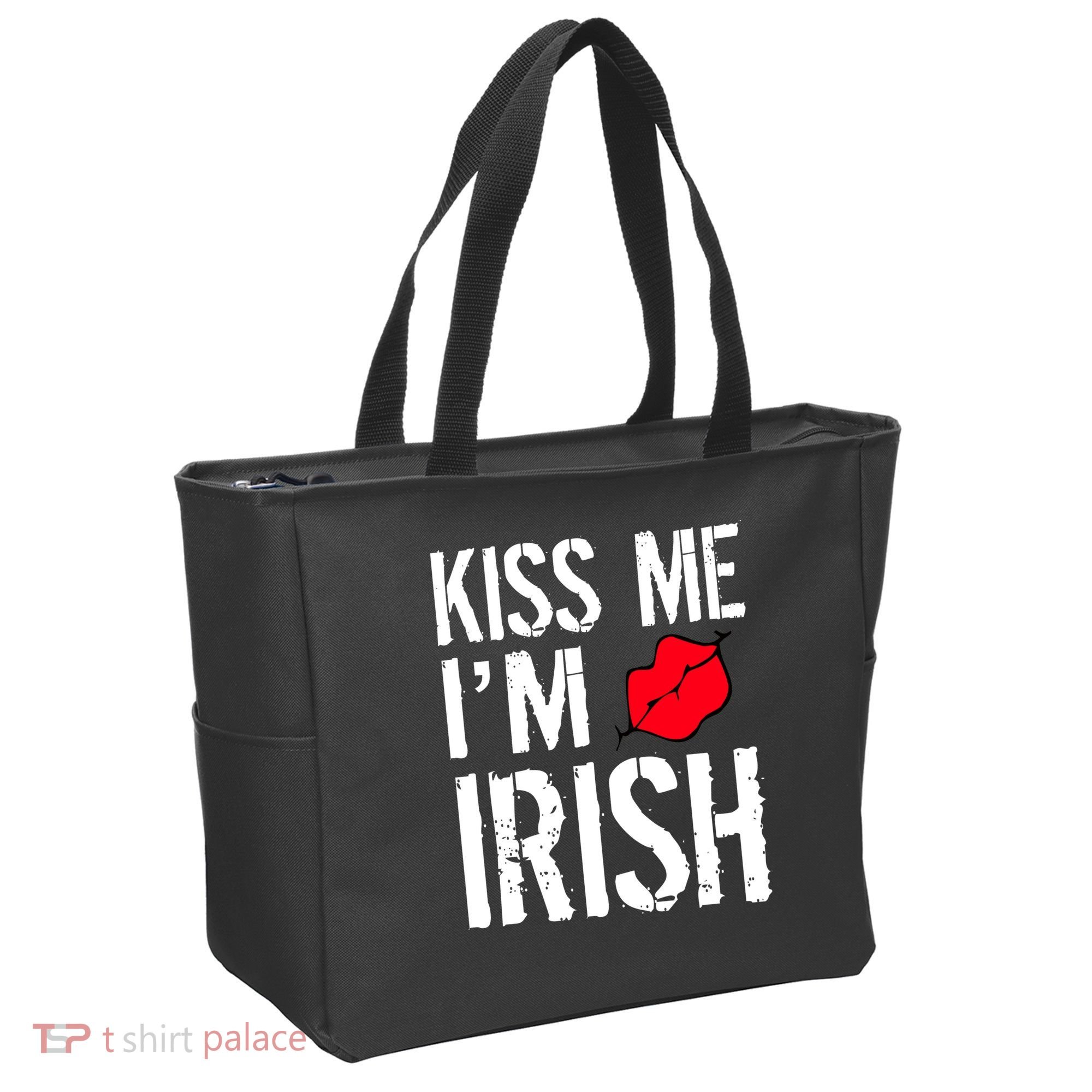 Kiss Me I'm Irish St. Patrick's Day Tote Bag