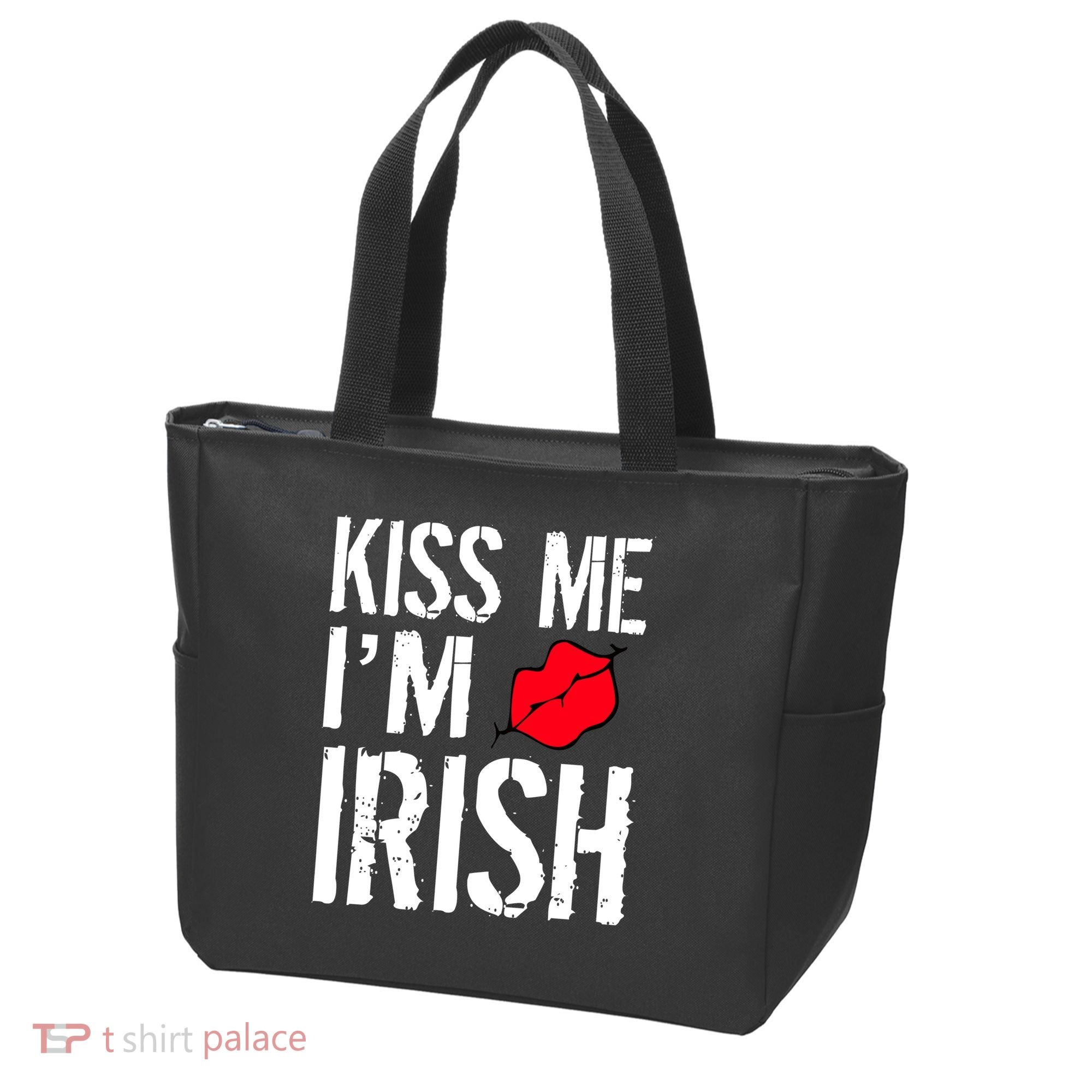 Kiss Me I'm Irish St. Patrick's Day Tote Bag