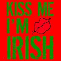 Kiss Me I'm Irish St. Patrick's Day Santa Hat thumb 1