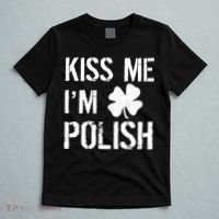 Kiss Me I'm Polish St. Patrick's Day T-Shirt thumb 5