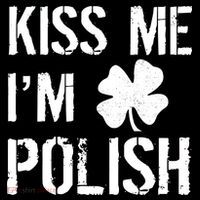 Kiss Me I'm Polish St. Patrick's Day Mousepad thumb 1