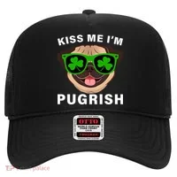 Kiss Me I'm Pugrish Funny Irish Hat thumb 0