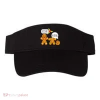 Kiss Me I'm Trying Funny Gingerbread Visor thumb 0