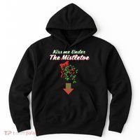 Kiss Me Under The Mistletoe Hoodie thumb 0