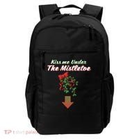 Kiss Me Under The Mistletoe Backpack thumb 0