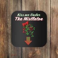 Kiss Me Under The Mistletoe Coaster thumb 0