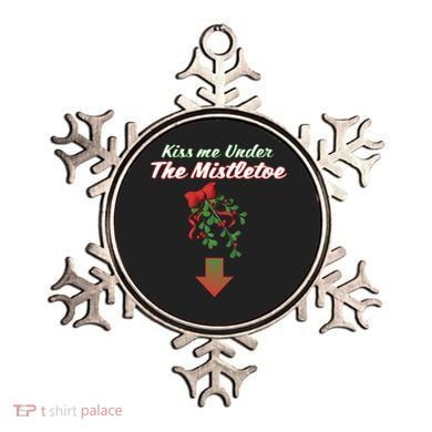 Kiss Me Under The Mistletoe Ornament