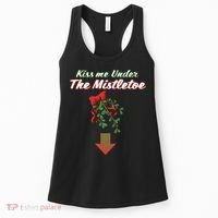Kiss Me Under The Mistletoe Women's Tank Top thumb 0