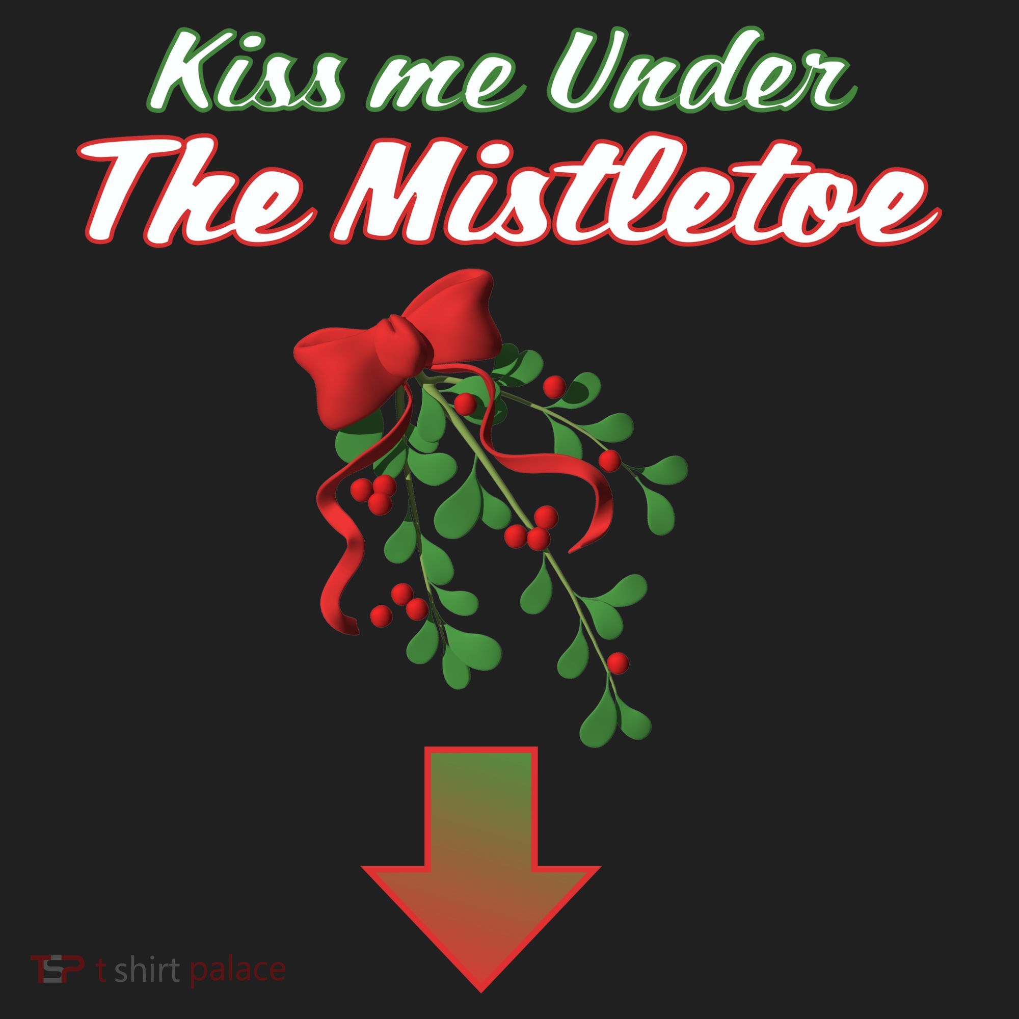 Kiss Me Under The Mistletoe Hat