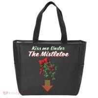 Kiss Me Under The Mistletoe Tote Bag thumb 0