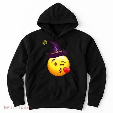 Kiss Witch Emoji Hoodie