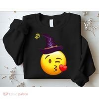 Kiss Witch Emoji Sweatshirt thumb 2