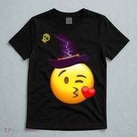 Kiss Witch Emoji T-Shirt thumb 5
