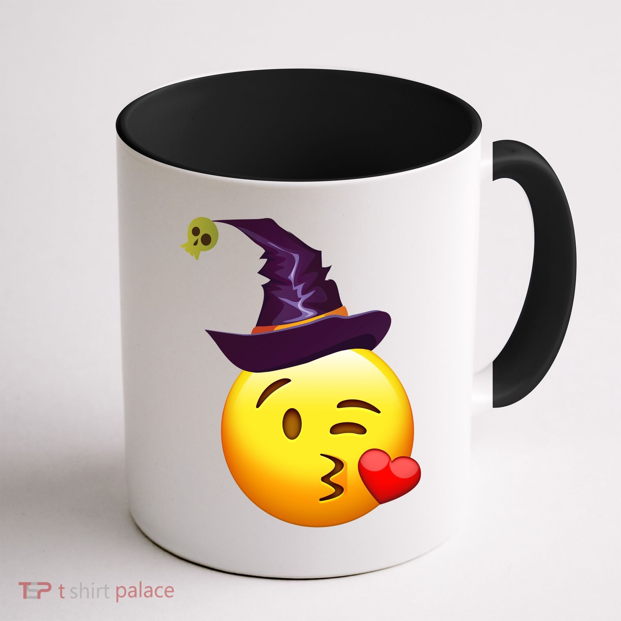 Kiss Witch Emoji Coffee Mug