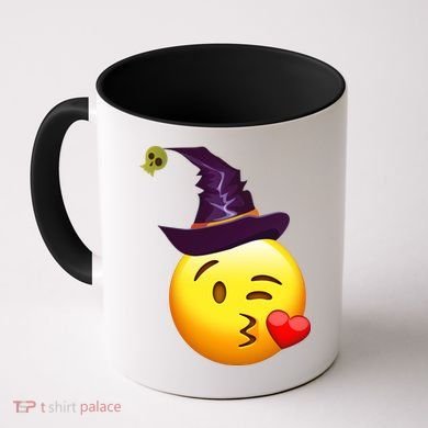 Kiss Witch Emoji Coffee Mug