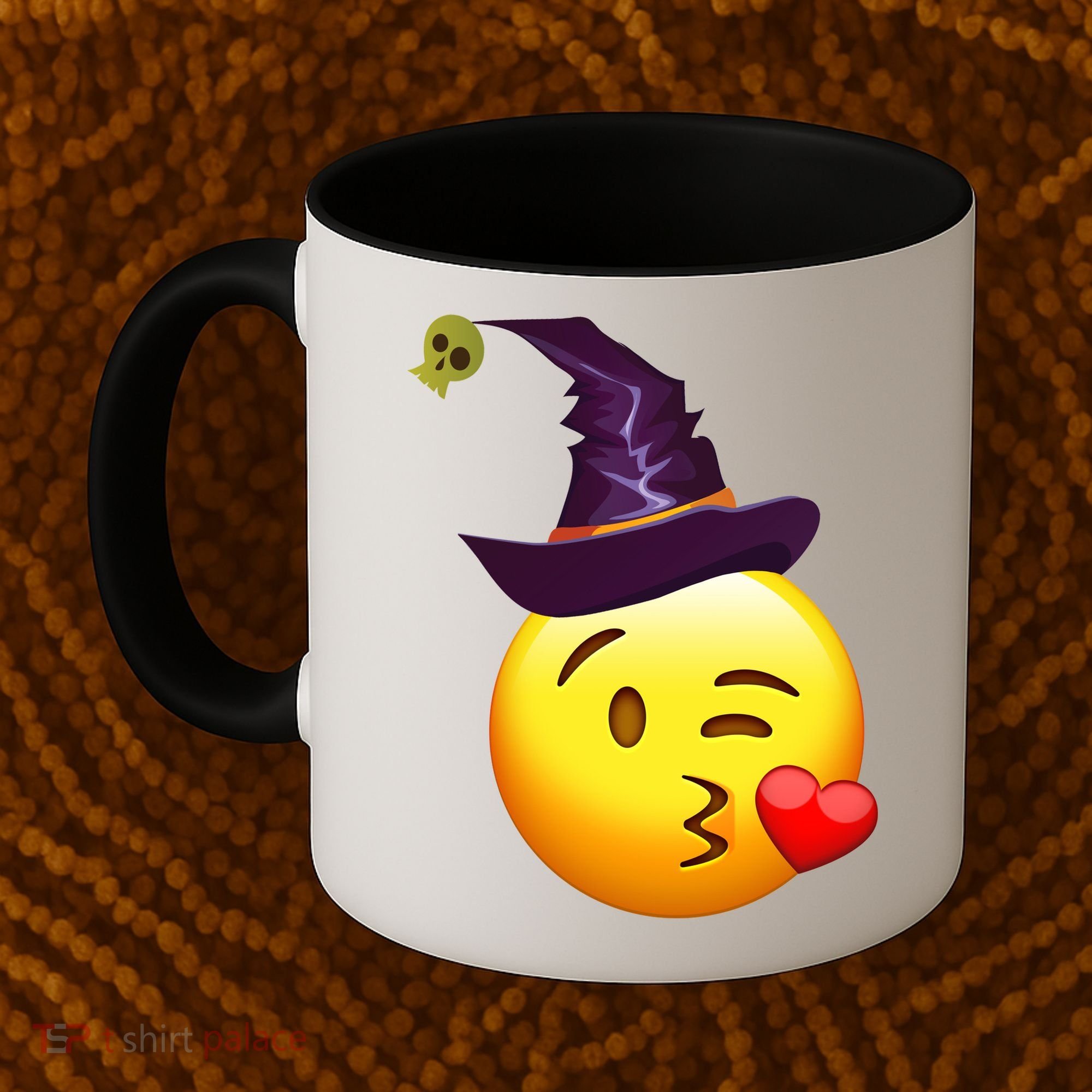Kiss Witch Emoji Coffee Mug