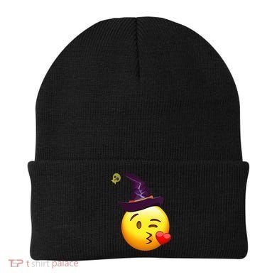 Kiss Witch Emoji Beanie
