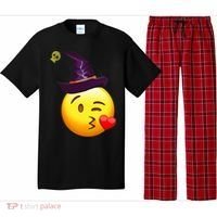 Kiss Witch Emoji Pajama Set thumb 0