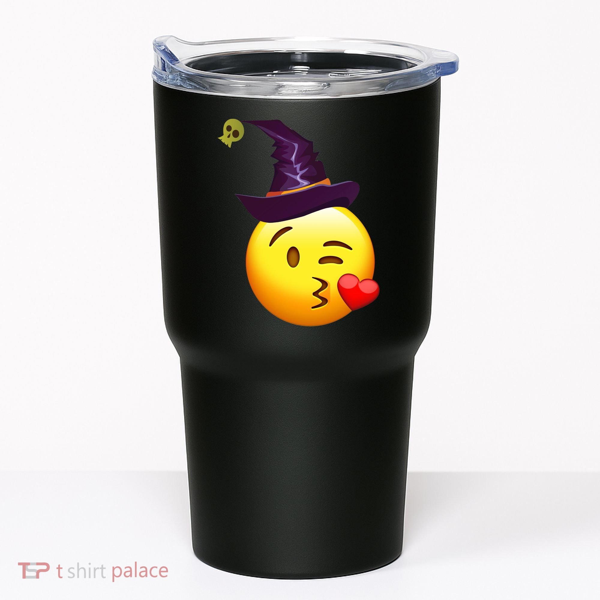 Kiss Witch Emoji Tumbler