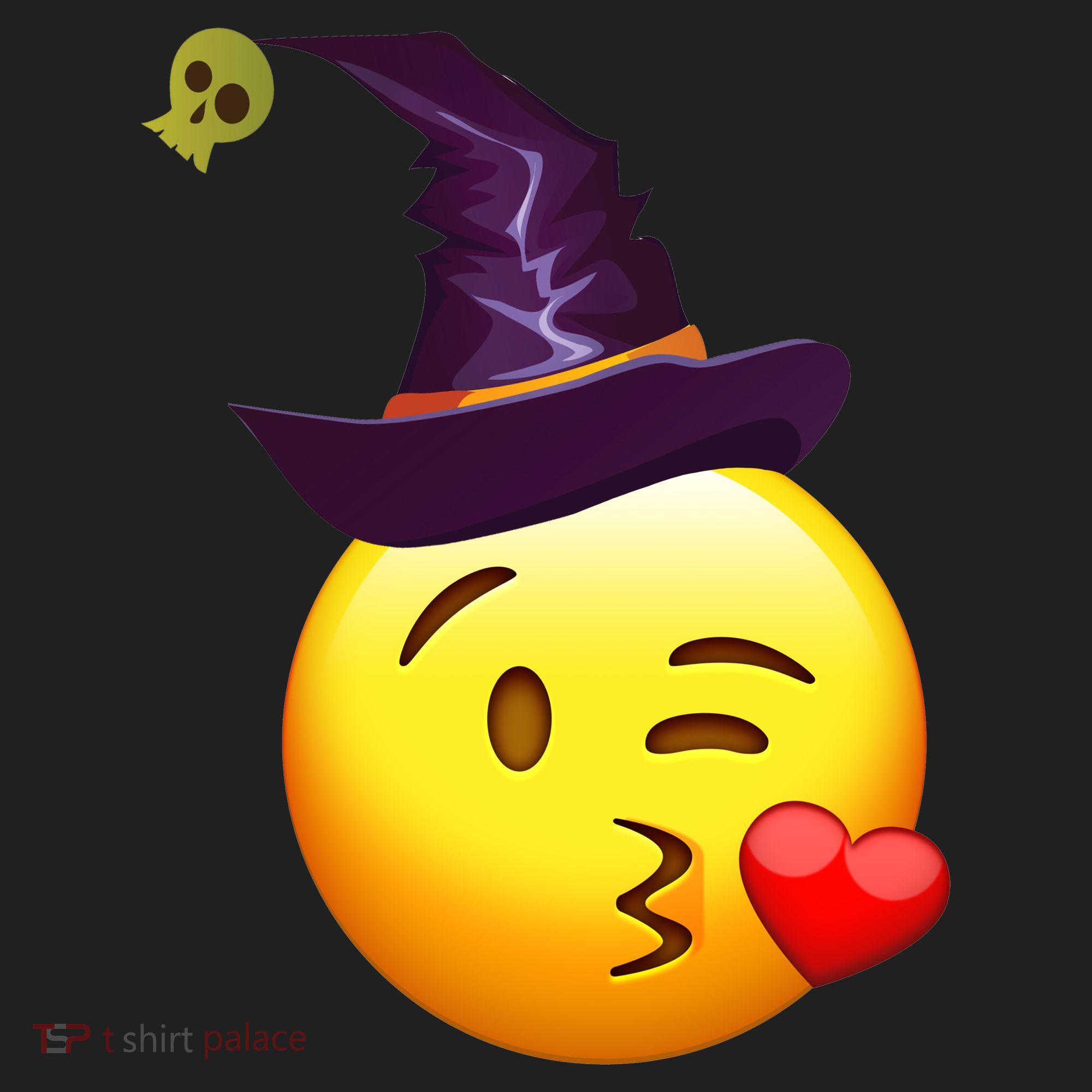Kiss Witch Emoji Tumbler