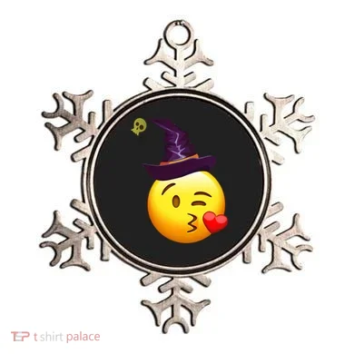 Kiss Witch Emoji Ornament