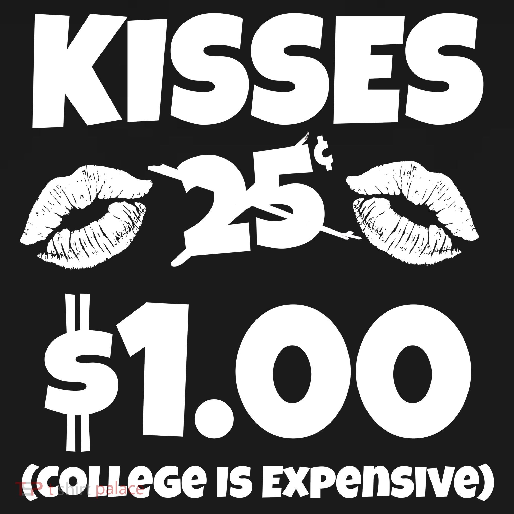 Kisses 1 Dollar College Is Expensive Backpack