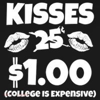 Kisses 1 Dollar College Is Expensive Bucket Hat thumb 4