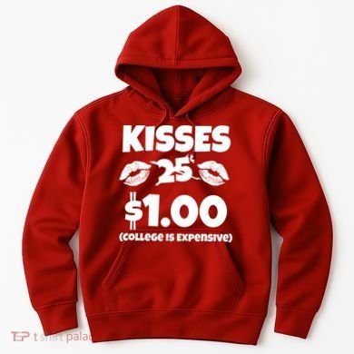 Kisses 1 Dollar College Is Expensive Hoodie