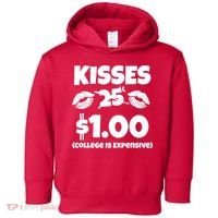 Kisses 1 Dollar College Is Expensive Toddler Hoodie thumb 0