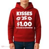 Kisses 1 Dollar College Is Expensive Kids Hoodie thumb 4