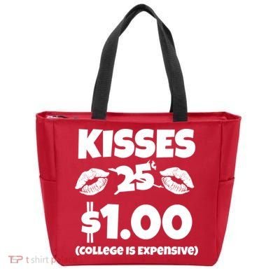 Kisses 1 Dollar College Is Expensive Tote Bag