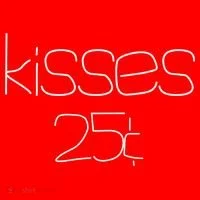 Kisses 20 Cents Button thumb 1