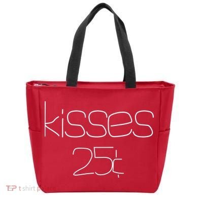 Kisses 20 Cents Tote Bag
