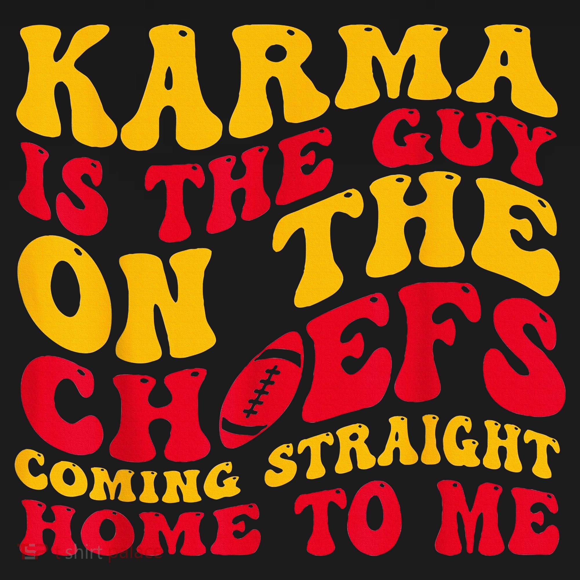 Karma Is the Guy on the Chief TRENDY  Backpack