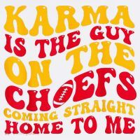 Karma Is the Guy on the Chief TRENDY  Apron thumb 3