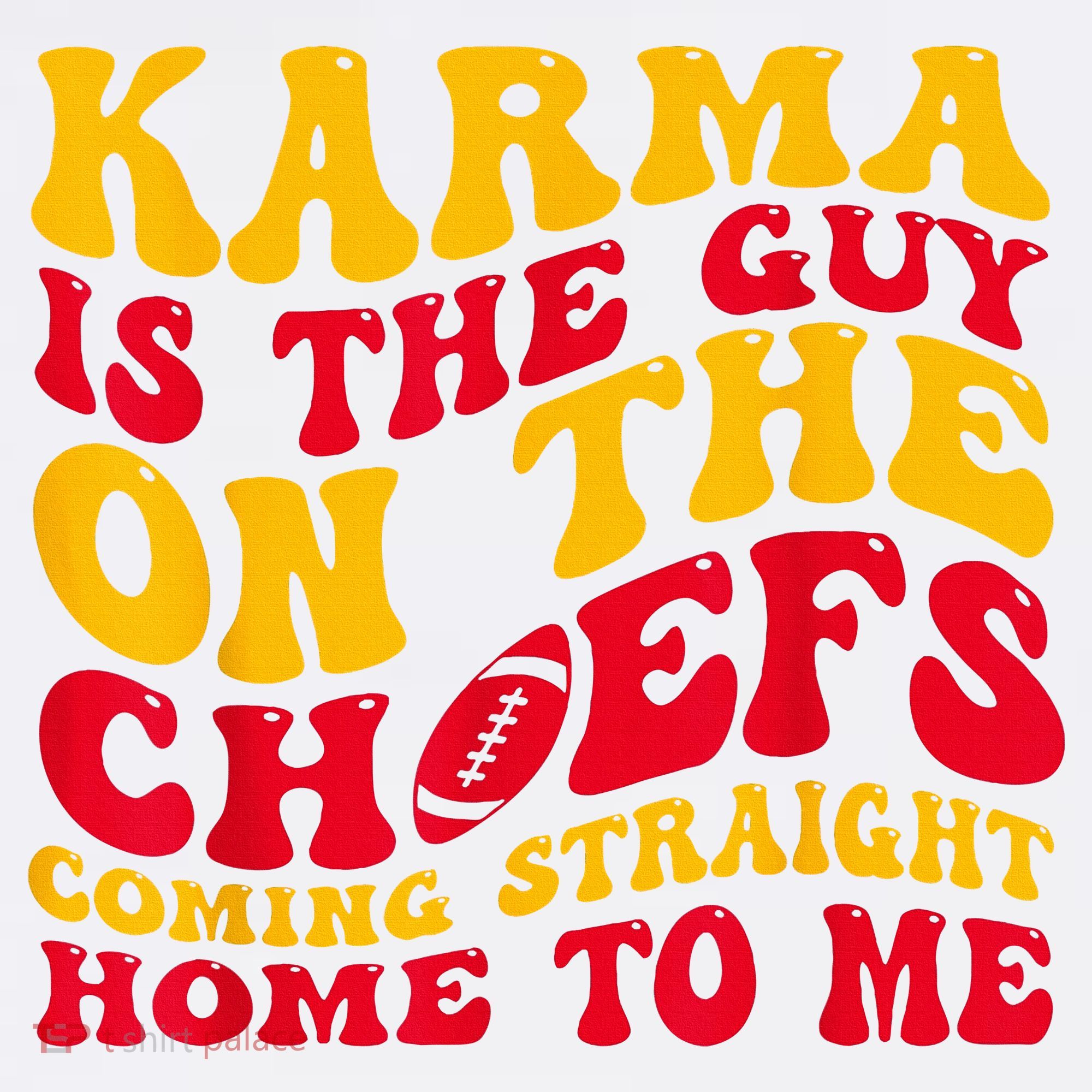 Karma Is the Guy on the Chief TRENDY  Women's Hoodie