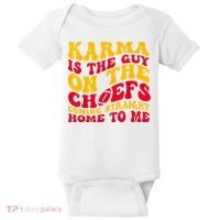 Karma Is the Guy on the Chief TRENDY  Baby Bodysuit thumb 0