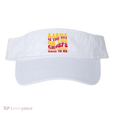 Karma Is the Guy on the Chief TRENDY  Visor