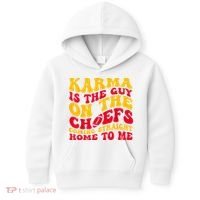 Karma Is the Guy on the Chief TRENDY  Kids Hoodie thumb 0
