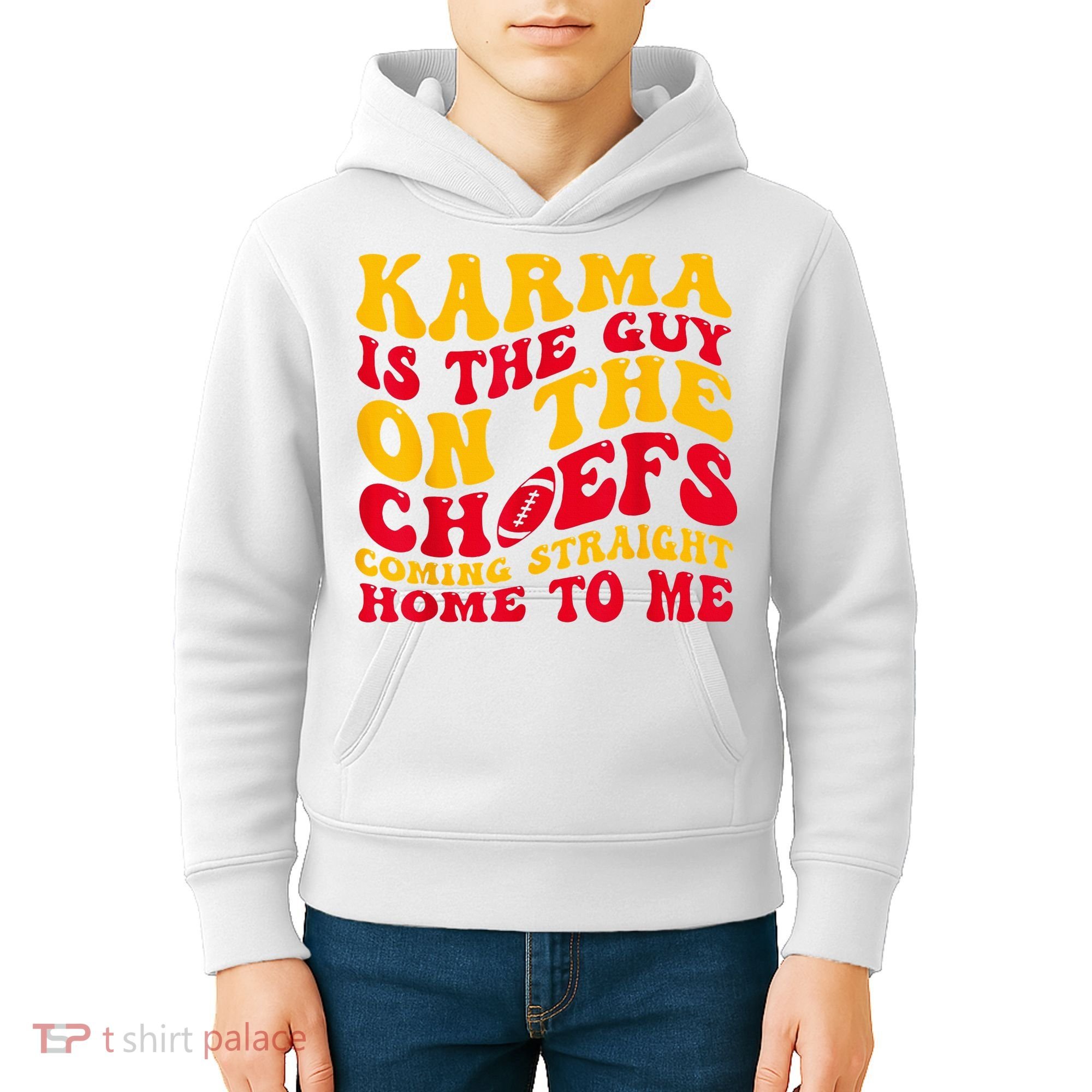 Karma Is the Guy on the Chief TRENDY  Kids Hoodie