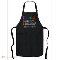Kamala If Thats Too Hard To Pronounce Try Madam President Rainbow Apron thumb 0