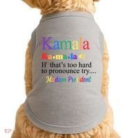 Kamala If Thats Too Hard To Pronounce Try Madam President Rainbow Doggie Tank thumb 0
