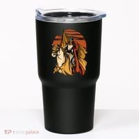 Knight In The Sunset Tumbler thumb 0