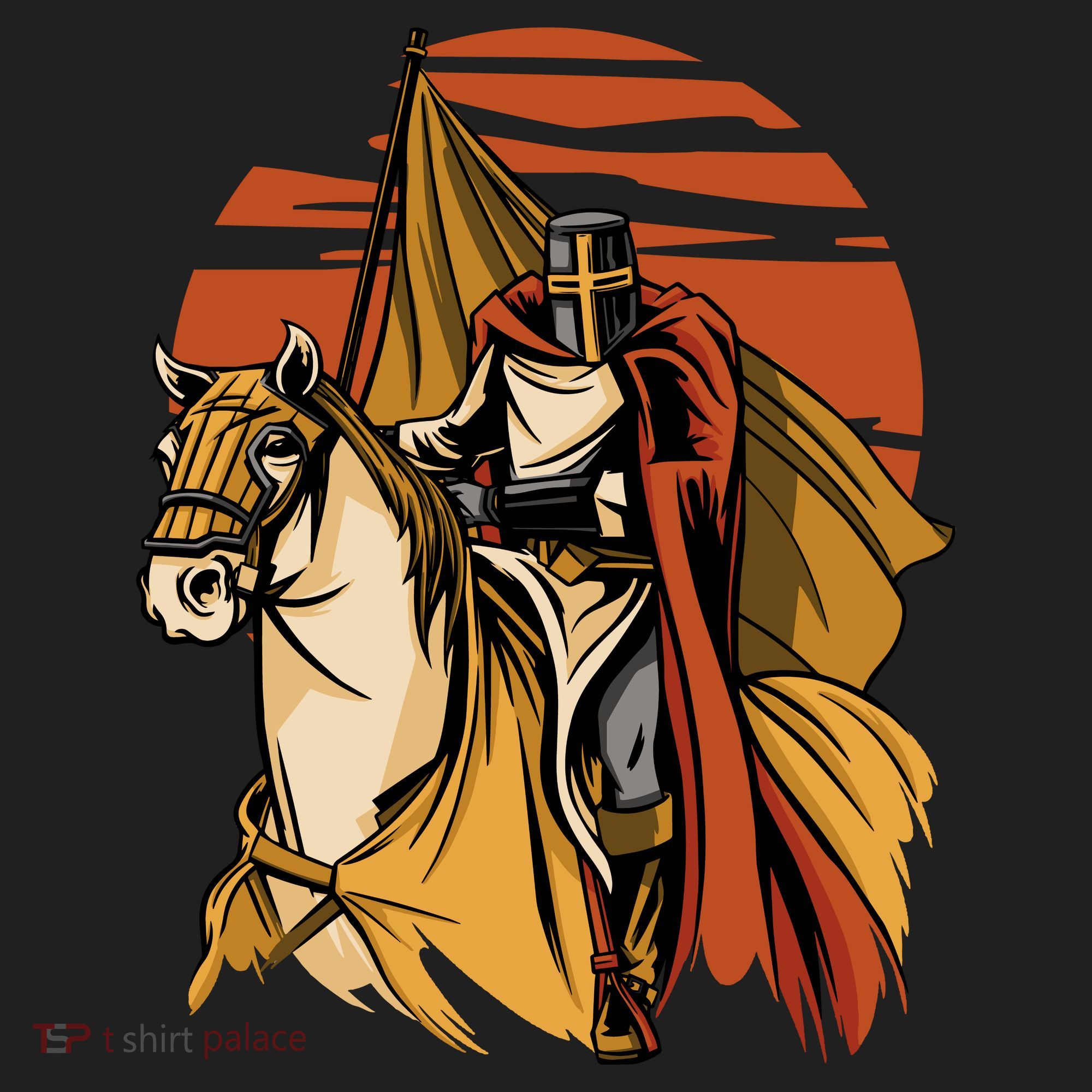 Knight In The Sunset Tumbler