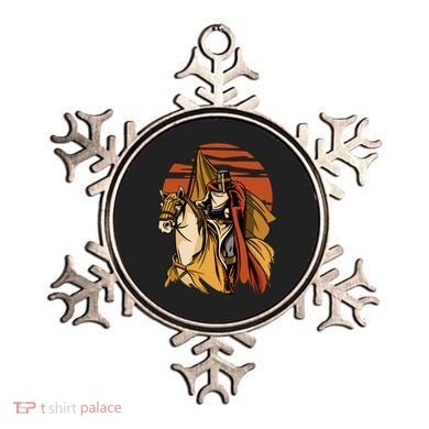 Knight In The Sunset Ornament