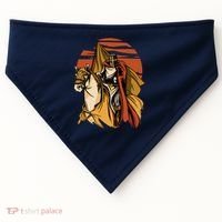 Knight In The Sunset USA-Made Doggie Bandana thumb 0