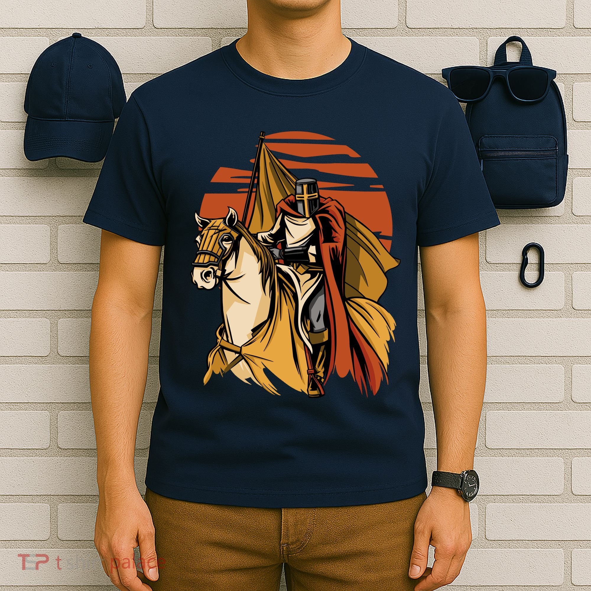 Knight In The Sunset T-Shirt